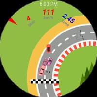 touch-round-race-mode أفضل الألعاب التي يمكنك تشغيلها على ساعة Galaxy Watch لتجربة ممتعة