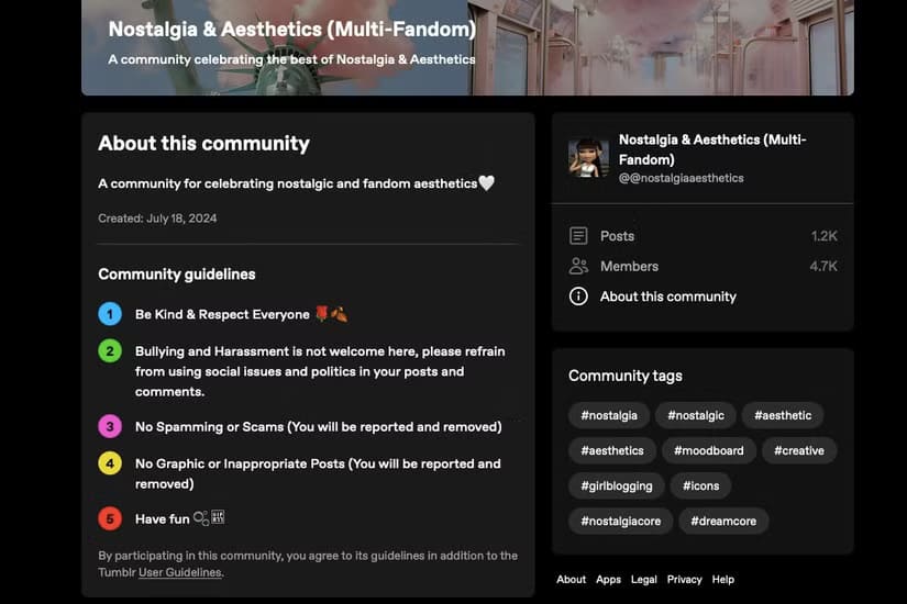 tumblr-community-rules دليل شامل لفهم مجتمعات Tumblr والتفاعل معها