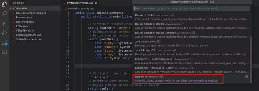ubuntu-container-config-1 أفضل الطرق لتحويل أوبونتو إلى بيئة تطوير مثالية للمبرمجين