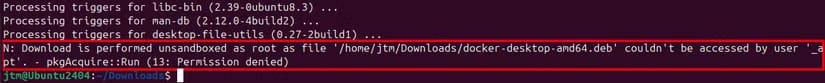 ubuntu-docker-install-error أفضل الطرق لتحويل أوبونتو إلى بيئة تطوير مثالية للمبرمجين