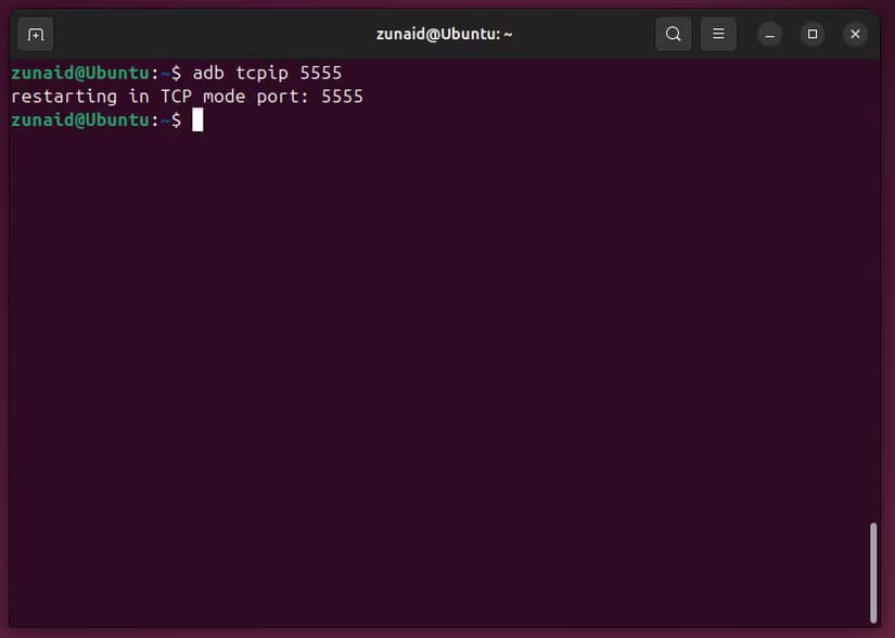 using-adb-to-enable-wireless-debugging-on-your-android-phone كيفية عكس شاشة هاتفك الأندرويد على نظام لينكس باستخدام أداة مجانية