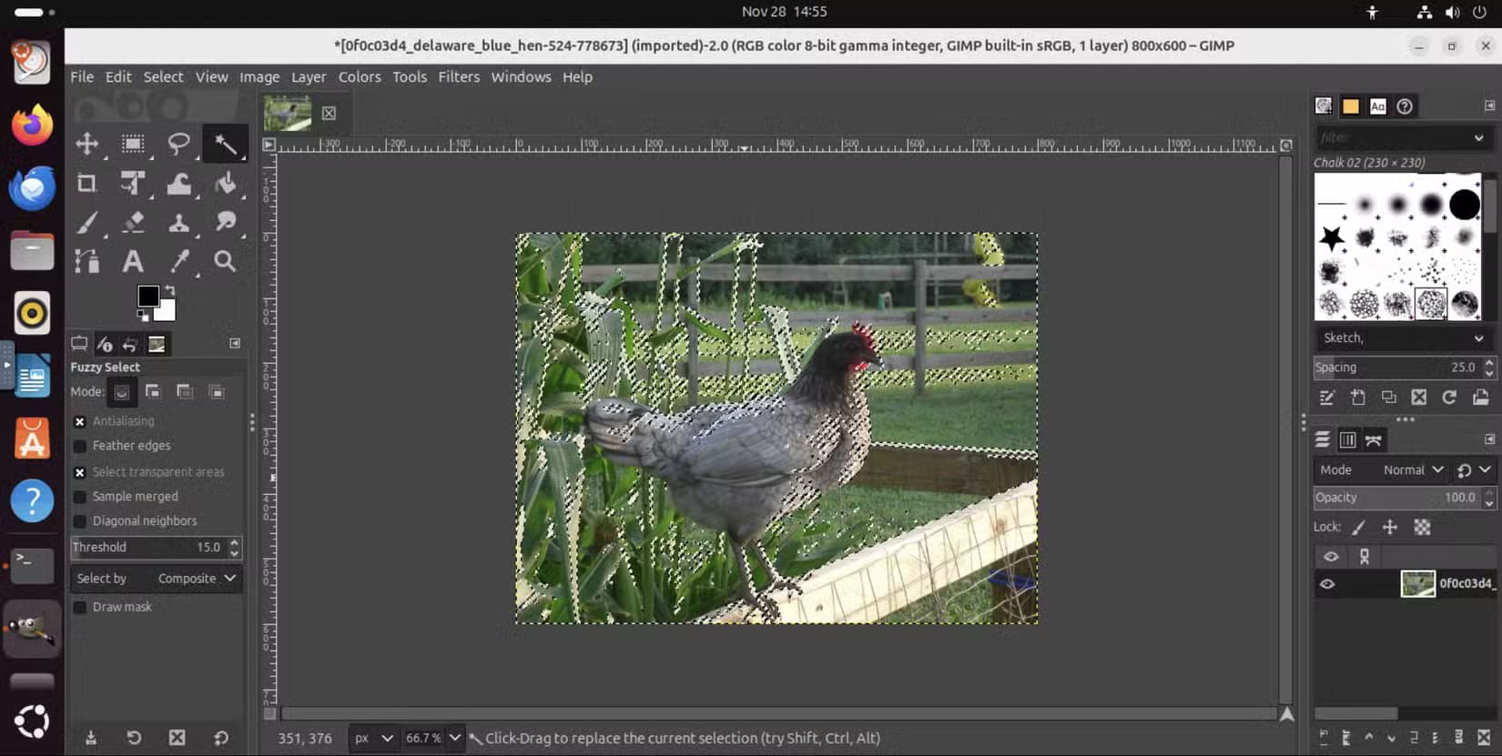 using-gimp-on-ubuntu جرّب نظام Linux بسهولة عبر متصفح الإنترنت