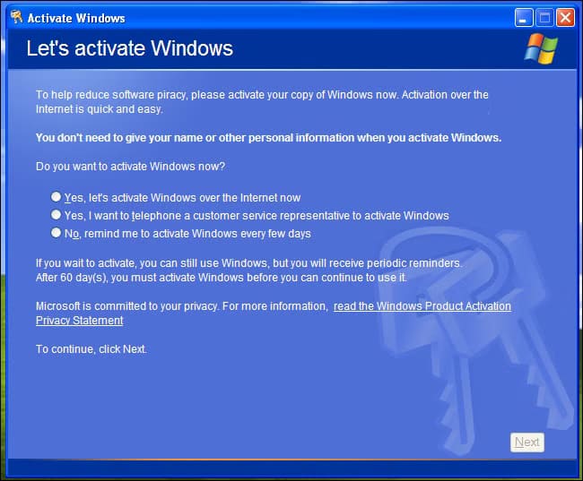 windows-xp-activation حقائق مذهلة عن Windows XP ستثير دهشتك