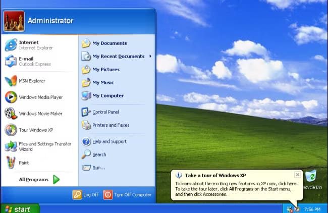 windows_xp_screenshot حقائق مذهلة عن Windows XP ستثير دهشتك