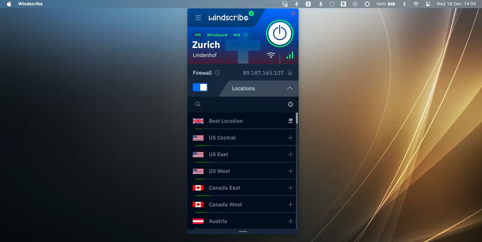 windscribe-vpn أفضل 10 تطبيقات أساسية لتثبيتها على جهاز Mac الجديد
