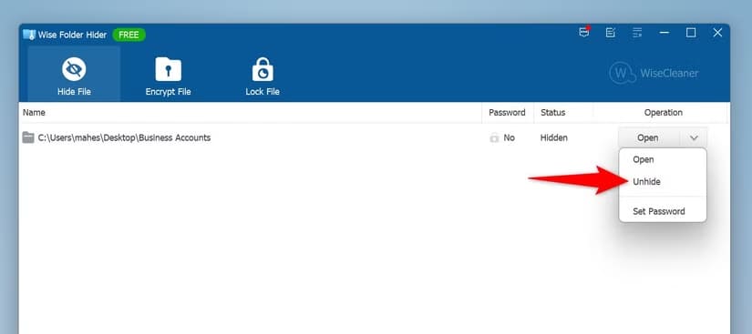 11-unhide-folder أفضل طرق إخفاء الملفات والمجلدات على Windows 11 بخطوات بسيطة