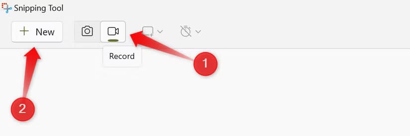 4-selecting-the-record-option-to-record-screen-using-the-snipping-tool-in-windows أفضل ميزات Snipping Tool التي تُسهل التقاط الشاشة باحترافية