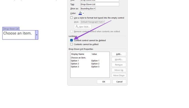 Einfache Schritte zum Erstellen einer Dropdown-Liste in Word | Das ...