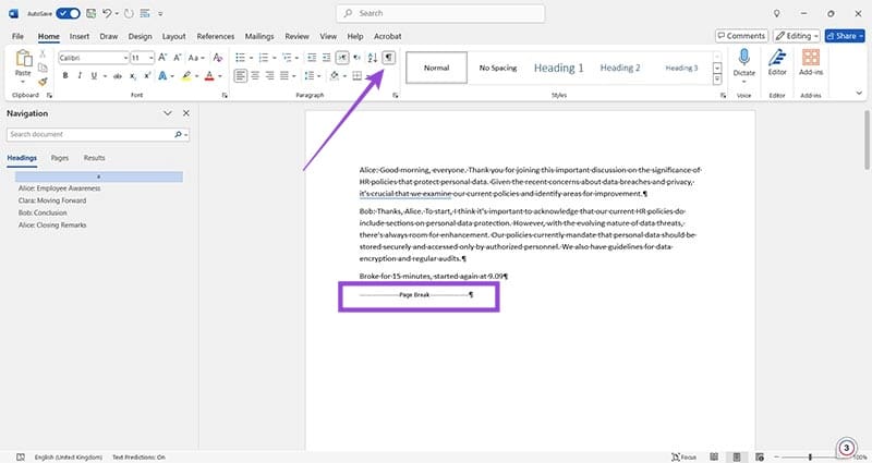 How-to-Add-and-Remove-Page-Breaks-in-Microsoft-Word-5 إضافة وحذف فواصل الصفحات في Microsoft Word بسهولة