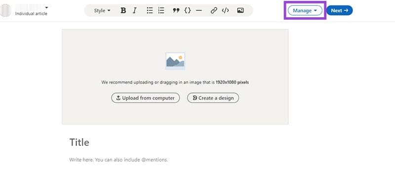 How-to-Create-Newsletters-Using-LinkedIns-Creator-Tools-3 خطوات إنشاء نشرة إخبارية احترافية باستخدام أدوات LinkedIn