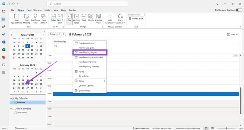 How-to-Schedule-Meetings-Using-Outlook-2 أسهل طريقة لتنظيم الاجتماعات باستخدام Outlook