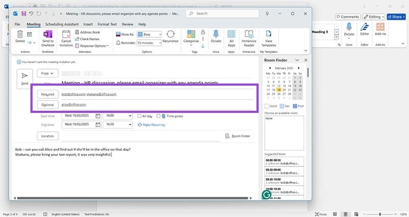 How-to-Schedule-Meetings-Using-Outlook-6 أسهل طريقة لتنظيم الاجتماعات باستخدام Outlook