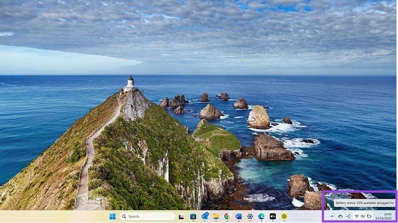 How-to-Show-Battery-Percentage-on-Laptop-1 خطوات سهلة لعرض نسبة البطارية على جهاز Windows 11