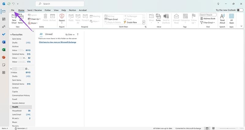 Outlook-Crashes-at-Startup-1 كيفية إصلاح تعطل برنامج Outlook عند بدء التشغيل