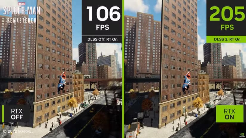 Spiderman-DLSS-3 كيف يغير الجيل متعدد الإطارات من NVIDIA تجربة الألعاب والجرافيك