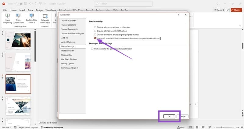 Steps-for-Creating-Action-Buttons-in-Microsoft-PowerPoint-10 كيفية إنشاء أزرار الإجراءات في Microsoft PowerPoint