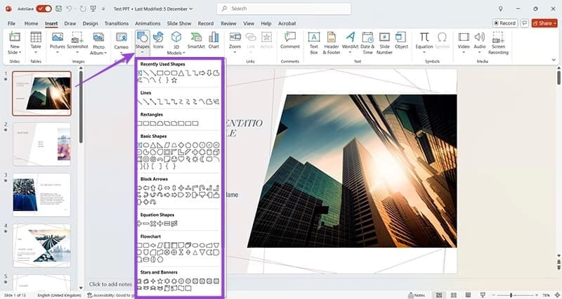 Steps-for-Creating-Action-Buttons-in-Microsoft-PowerPoint-2 كيفية إنشاء أزرار الإجراءات في Microsoft PowerPoint