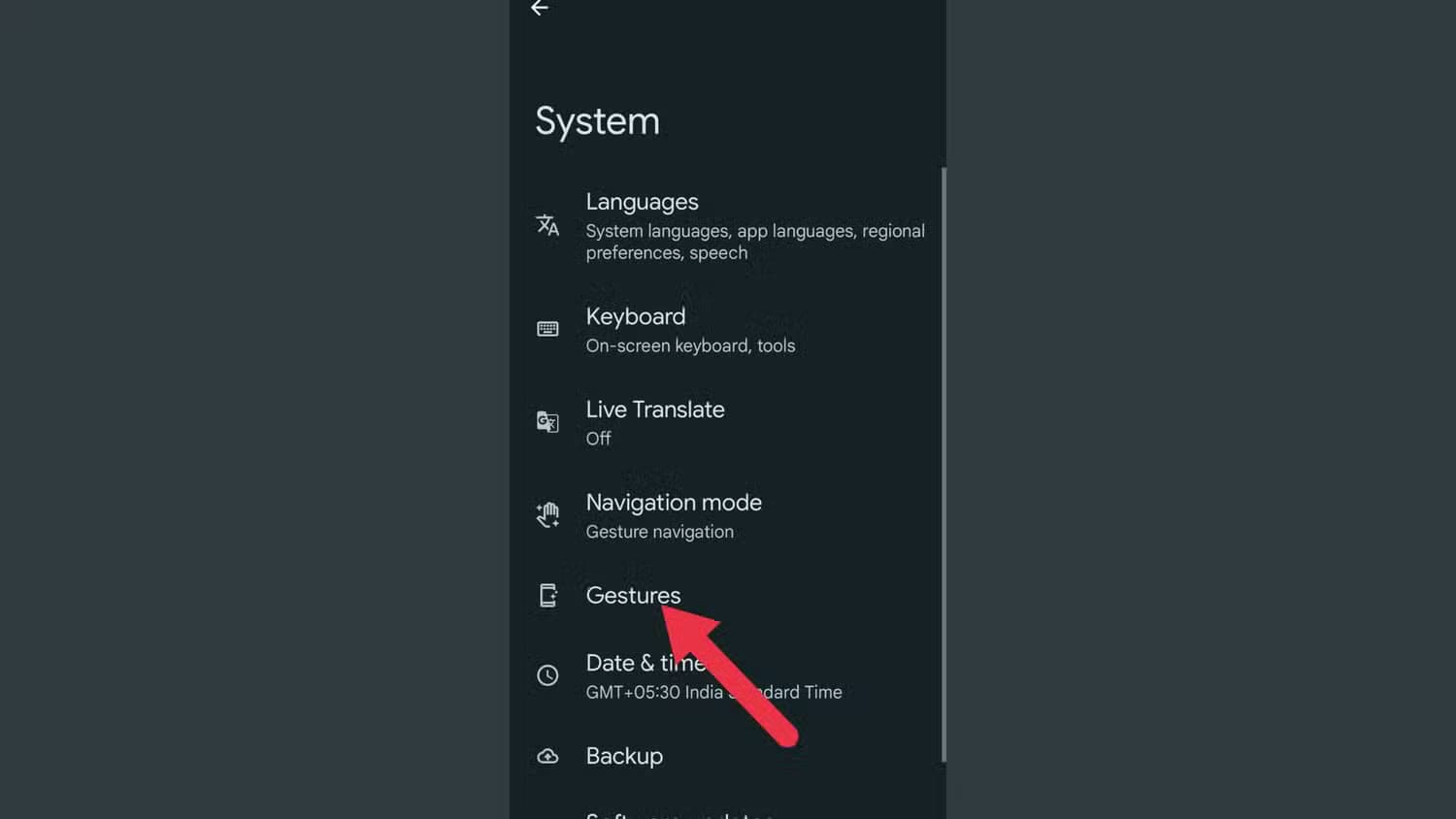 an-image-showing-the-system-page كيف تستفيد من الميزات المخفية في Google Pixel لتحسين تجربتك اليومية؟