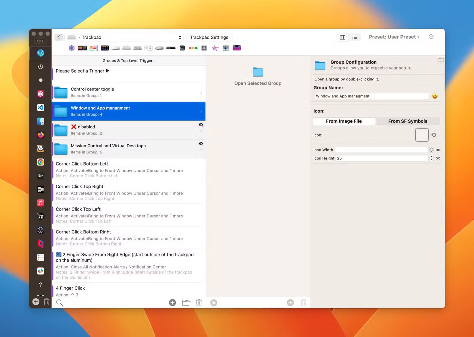 better-touch-tookl-global-trackpad-gesture-settings أفضل الحركات على لوحة التتبع لتسريع العمل على Mac وWindows