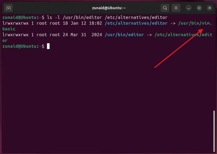 checking-if-update-alternatives-could-change-the-default-editor أفضل الطرق لتغيير محرر النصوص الافتراضي على Linux بخطوات بسيطة