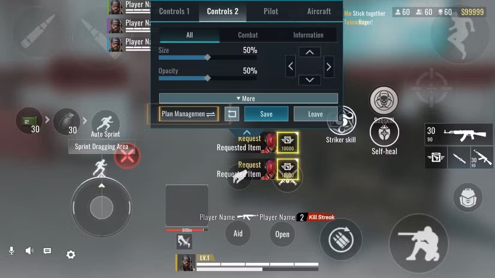 customize-controls-blood-strike-iphone لماذا أصبحت الألعاب على الأجهزة اللوحية التجربة المثالية مقارنة بالهواتف