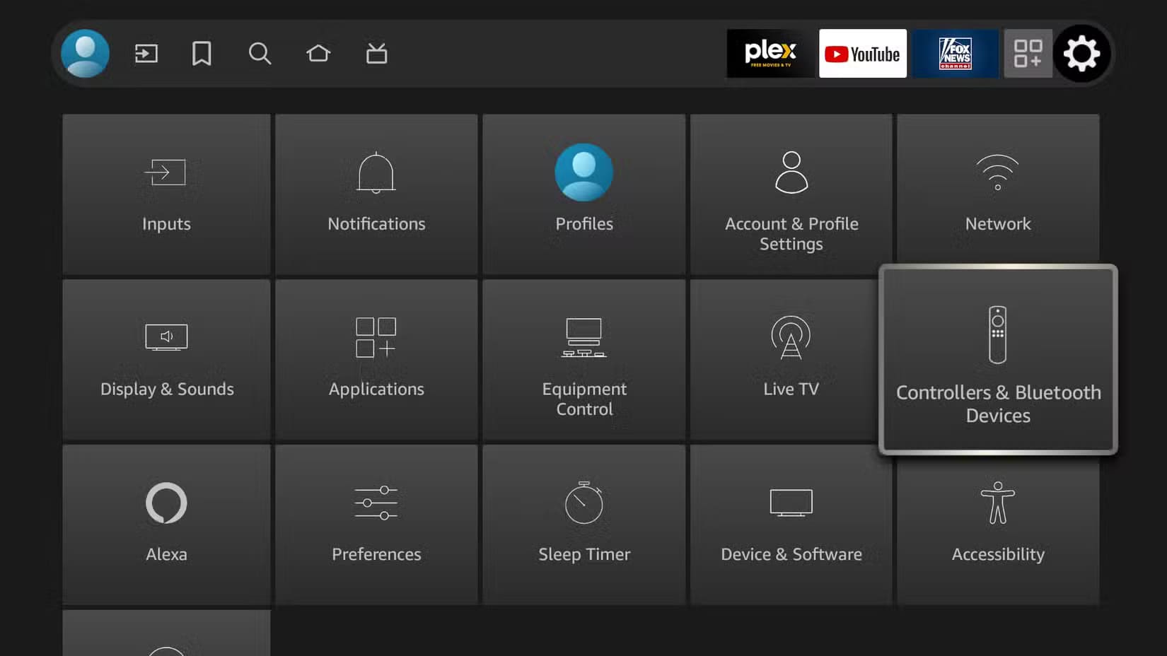fire-tv-settings-screen-bluetooth-devices دليل شامل لتوصيل AirPods بـ Fire TV بسهولة وبدون مشاكل