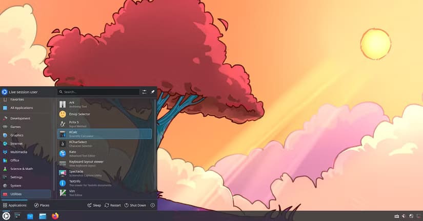 kubuntu-desktop أفضل توزيعات Linux التي تمنحك تجربة Windows 10 بسهولة