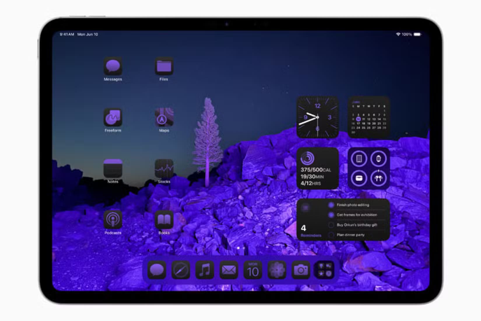 new-home-screen-customization-options-on-ipados-18 أهم 10 خطوات يجب اتباعها عند إعداد جهاز iPad جديد للحصول على أفضل تجربة