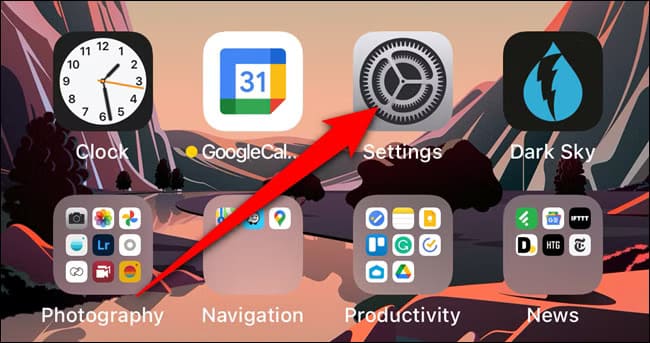 open-the-settings-app-1 متى يكون التصوير بصيغة ProRAW على iPhone هو الخيار الأمثل؟