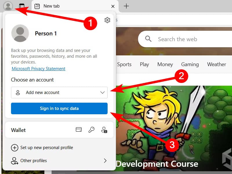 sign-in-sync-data-edge أفضل طرق لمزامنة متصفحك عبر جميع أجهزتك