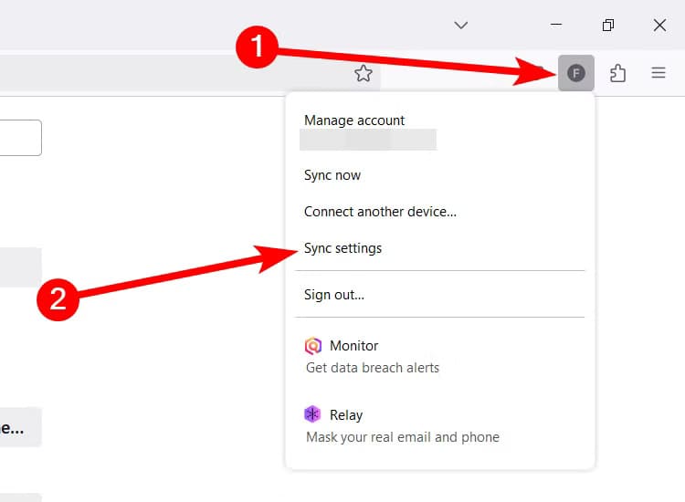 sync-settings-option-firefox-1 أفضل طرق لمزامنة متصفحك عبر جميع أجهزتك