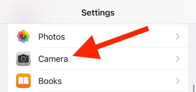 tap-the-camera-option متى يكون التصوير بصيغة ProRAW على iPhone هو الخيار الأمثل؟