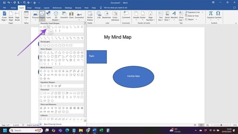 Hoe u eenvoudig mindmaps kunt maken met Microsoft Word | Het beste huis