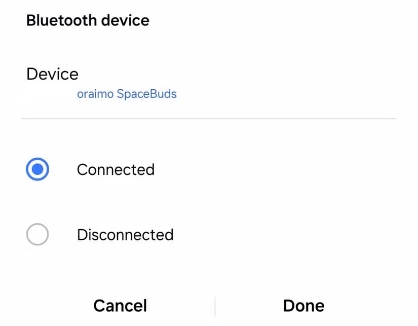 choose-bluetooth-device-connected-if-section-samsung-modes-and-routines تشغيل تطبيق الموسيقى تلقائيًا عند الاتصال بالبلوتوث على هواتف سامسونج