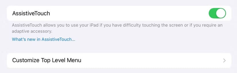 using-virtual-trackpad-on-an-ipad-2 كيفية تفعيل واستخدام لوحة التتبع الافتراضية على iPad لتحسين تجربة الكتابة