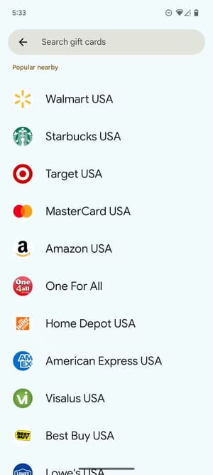 1000066012 كيفية إدارة بطاقات الولاء والهدايا بسهولة باستخدام محفظة Google Wallet