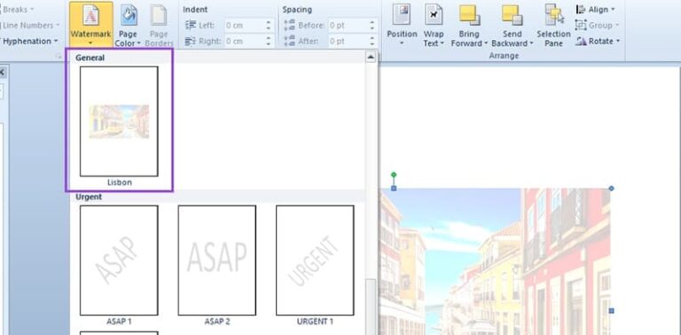 Cara Mudah Memasukkan Gambar Latar Belakang ke Dokumen Microsoft Word ...