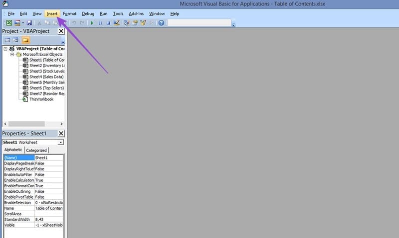 How-to-Create-a-Dynamic-Table-of-Contents-in-Excel-6 إنشاء جدول محتويات متغير في Excel لتسهيل التنقل بين البيانات