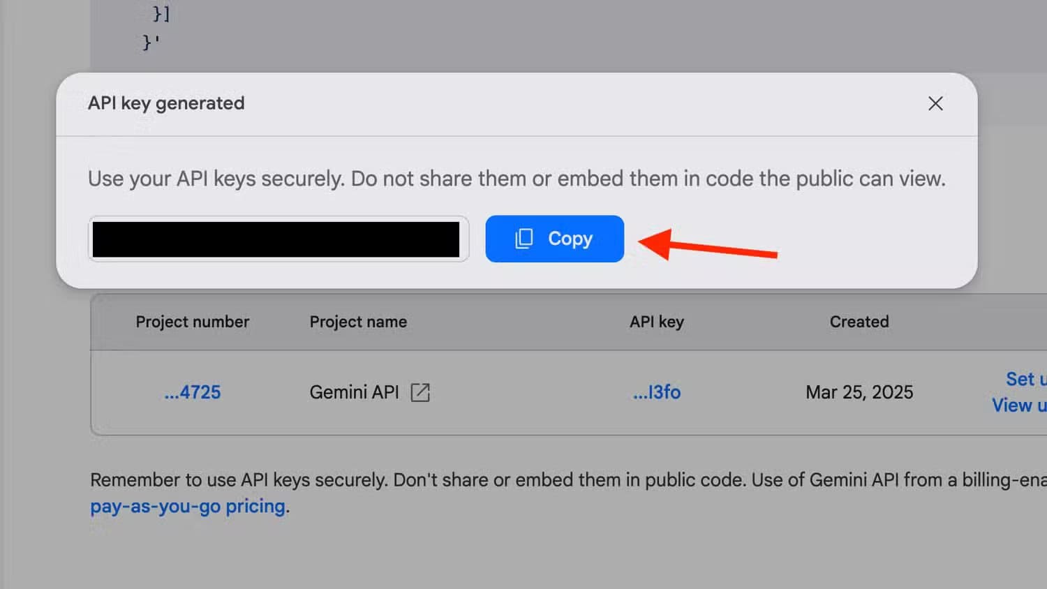 copy-button-for-api-key-in-google-ai-studio تحديد هوية الطارقين تلقائيًا باستخدام الذكاء الاصطناعي في Home Assistant