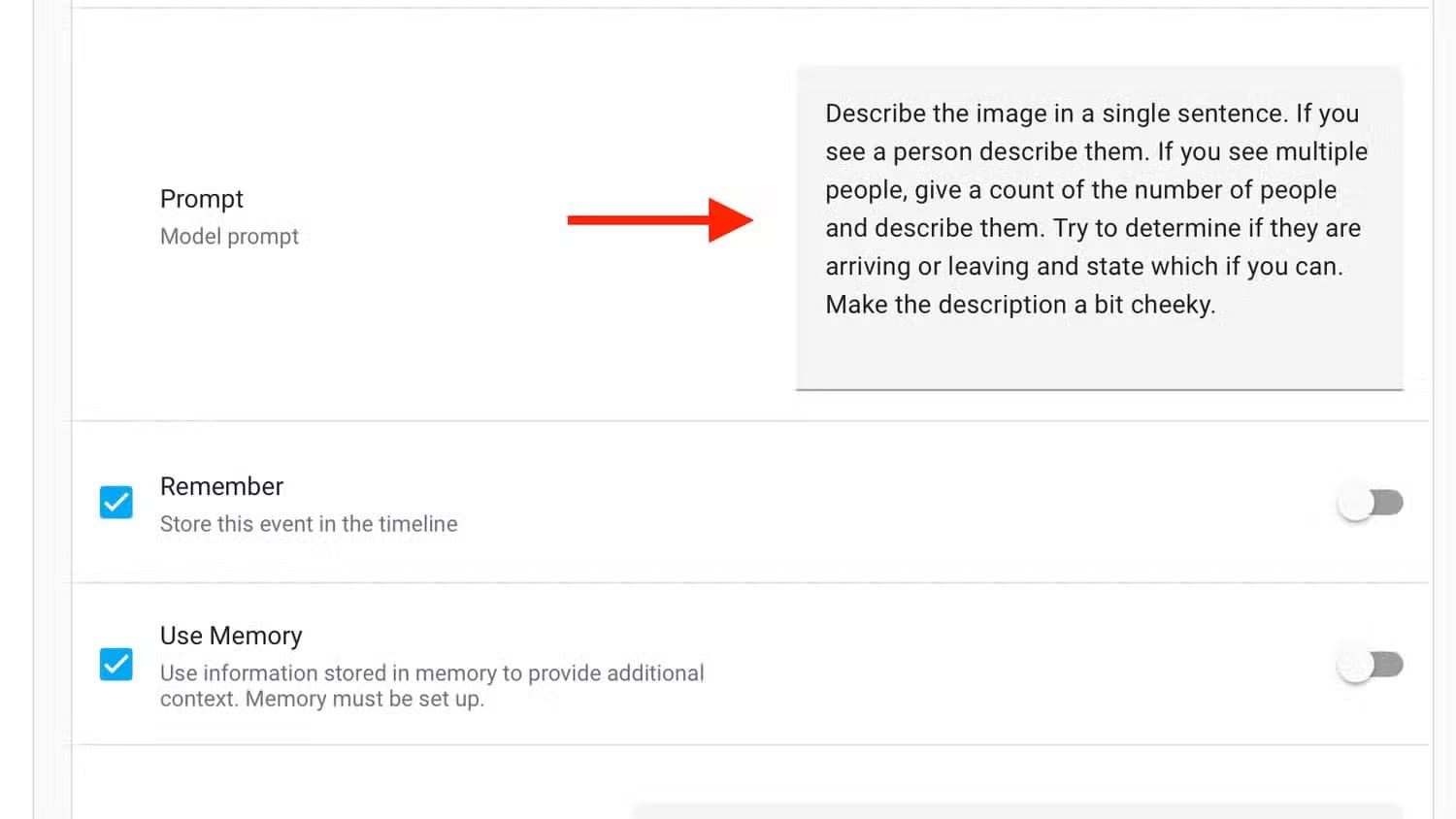 prompt-for-llm-vision-image-analyzer-in-home-assistant تحديد هوية الطارقين تلقائيًا باستخدام الذكاء الاصطناعي في Home Assistant