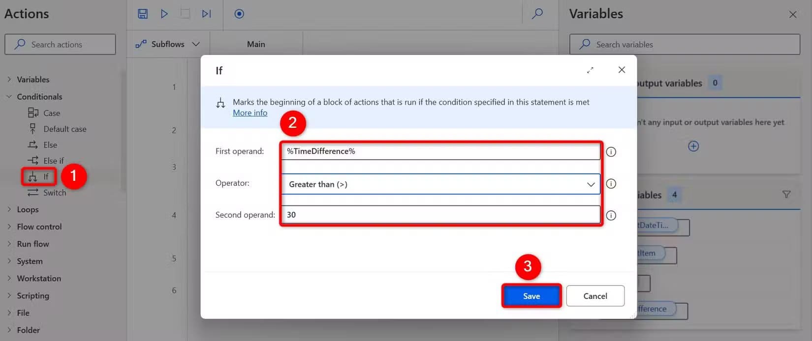 17-check-if-files-are-old أدوات Power Automate لتسريع المهام اليومية على Windows 11