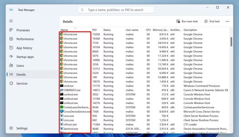 7-task-manager-process-names أدوات Power Automate لتسريع المهام اليومية على Windows 11