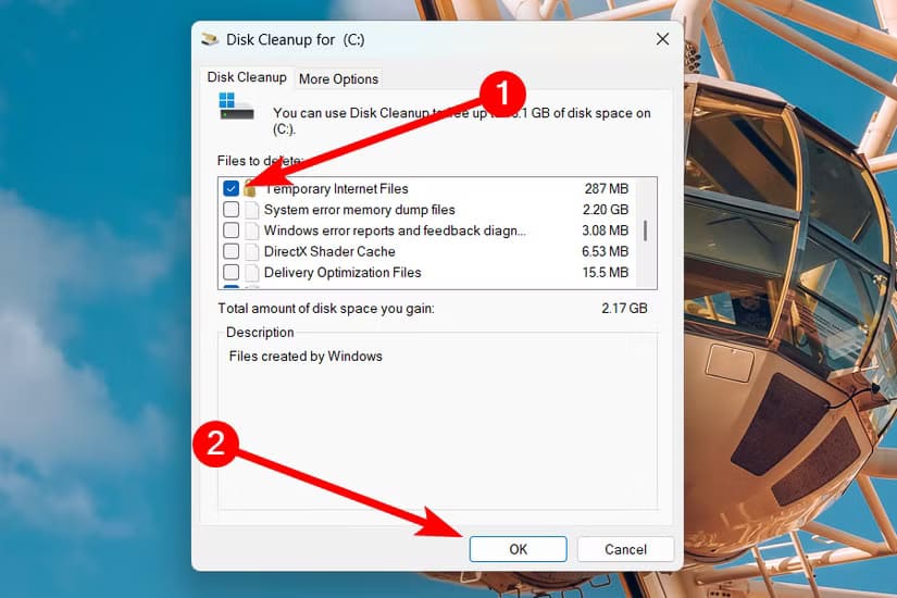 disk-cleanup-windows-11 أدوات كلاسيكية لا تزال مخفية داخل نظام Windows