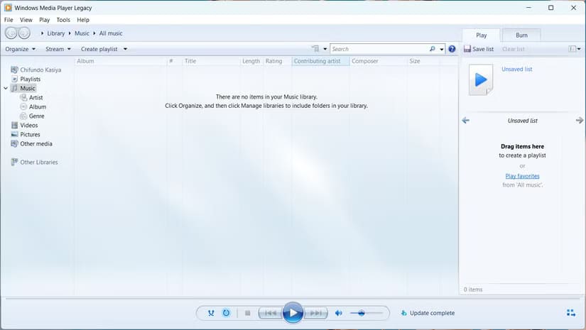 windows-media-player-legacy أدوات كلاسيكية لا تزال مخفية داخل نظام Windows