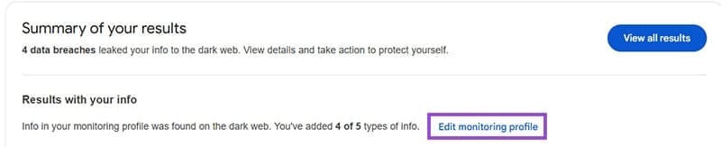 Check-if-Your-Data-Was-Leaked-Using-Google-Dark-Web-Report-11 اكتشف إذا تم تسريب بياناتك مع تقرير Google Dark Web