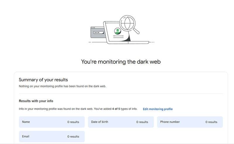 Check-if-Your-Data-Was-Leaked-Using-Google-Dark-Web-Report-6 اكتشف إذا تم تسريب بياناتك مع تقرير Google Dark Web