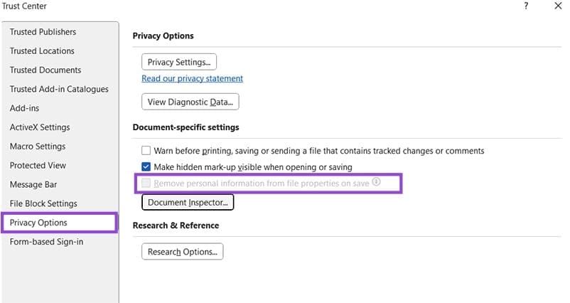 How-to-Remove-Personal-Info-From-Word-Document-12 امسح معلوماتك الشخصية من مستند Word قبل مشاركته