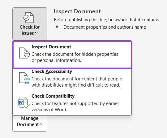 How-to-Remove-Personal-Info-From-Word-Document-2 امسح معلوماتك الشخصية من مستند Word قبل مشاركته