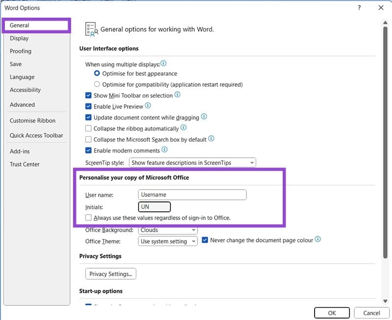 How-to-Remove-Personal-Info-From-Word-Document-8 امسح معلوماتك الشخصية من مستند Word قبل مشاركته