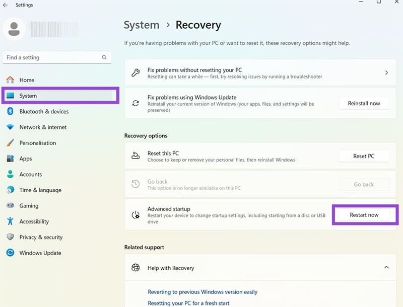 How-to-Rollback-Windows-11-Update-3 طريقة مضمونة للتراجع عن آخر تحديث في Windows 11 بدون فقدان ملفاتك